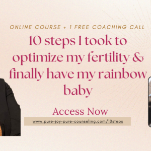 10 things I did to optimize my fertility and reduce risk of miscarriage (Virtual Training)
